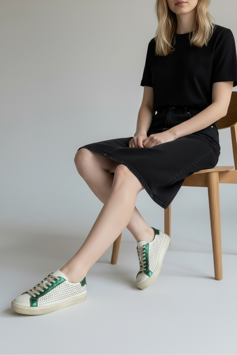 Tina Blanco y Verde