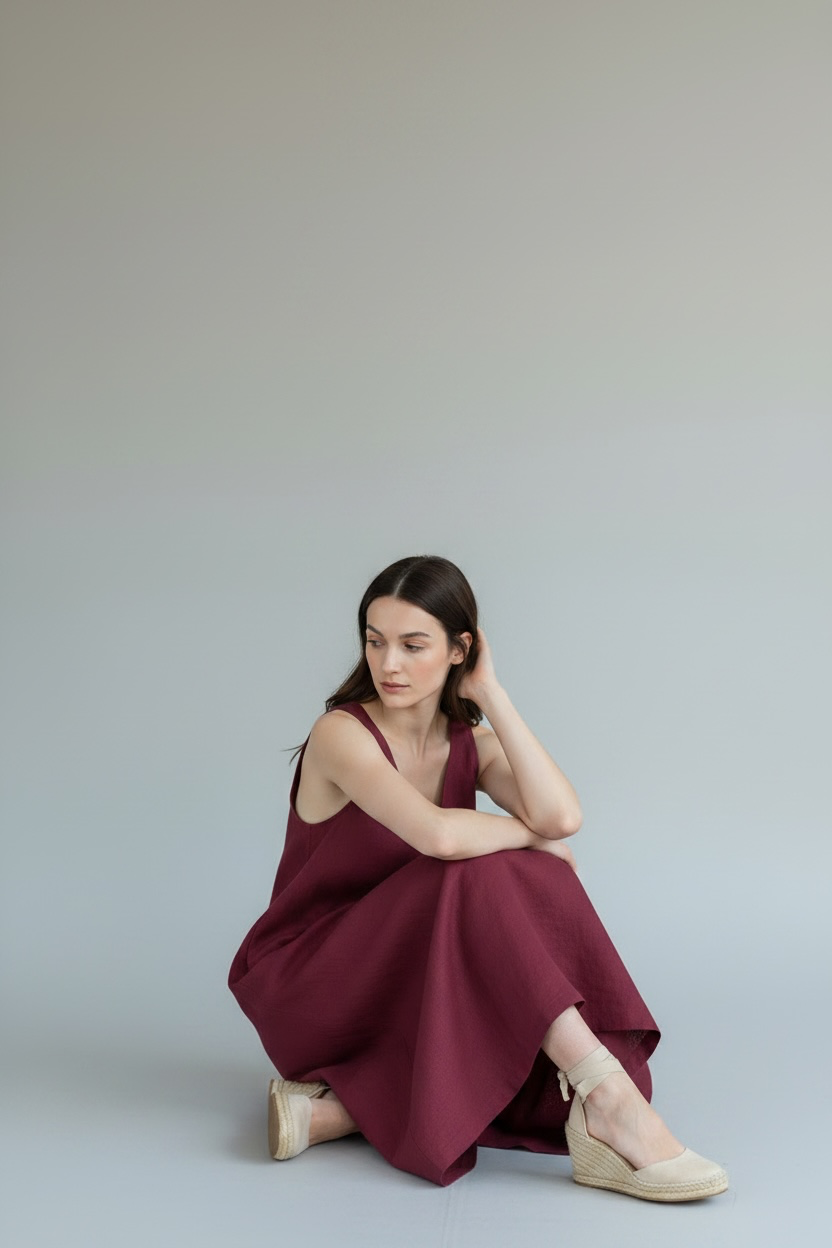 Vestido Gavos Sangria