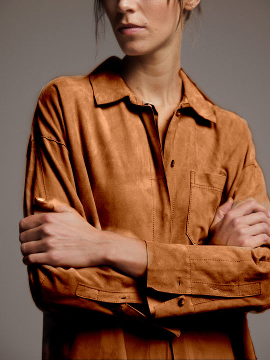 Camisa Sublima Cognac