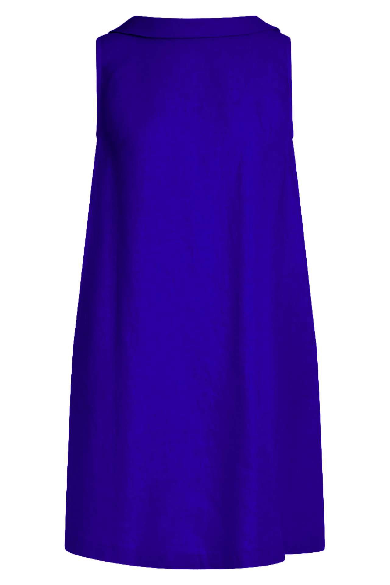 Vestido Corfu Azul Lapis