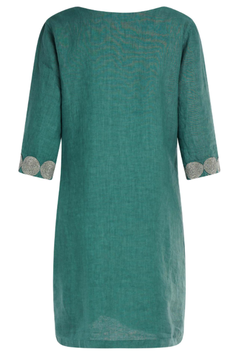 Vestido Amorgos Emerald