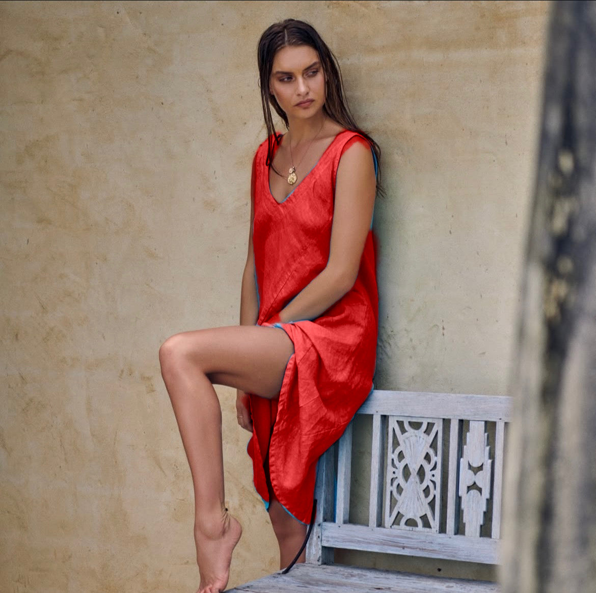 Vestido Egina Strawberry