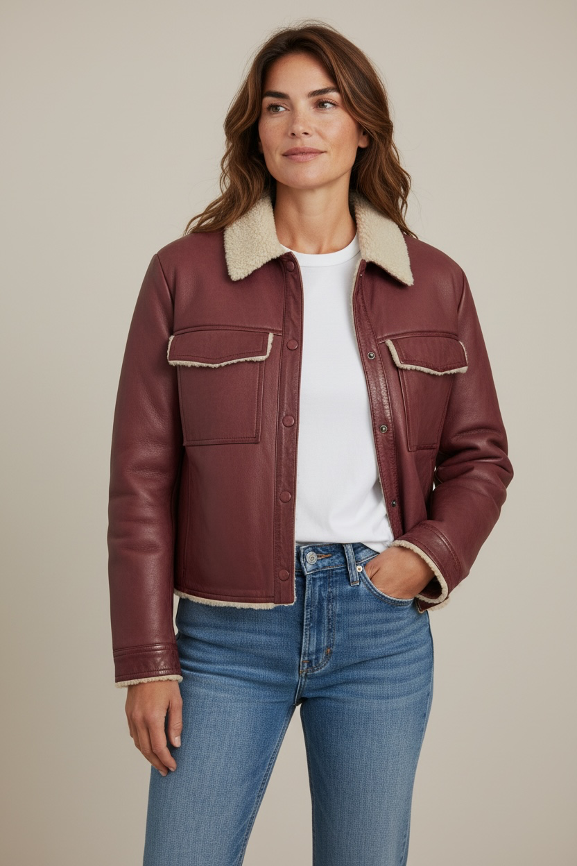 Chaqueta Estancia Burgundy