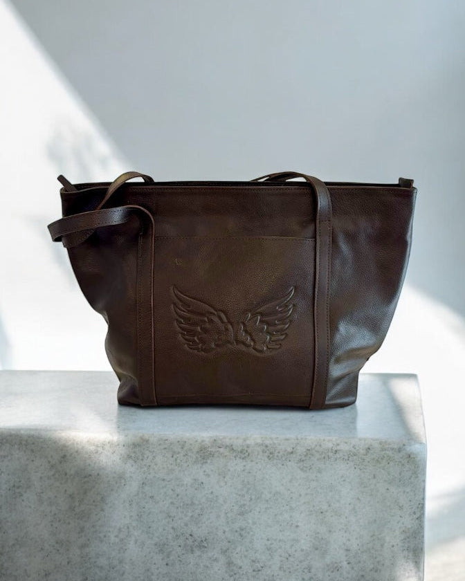 Tote Flora Chocolate