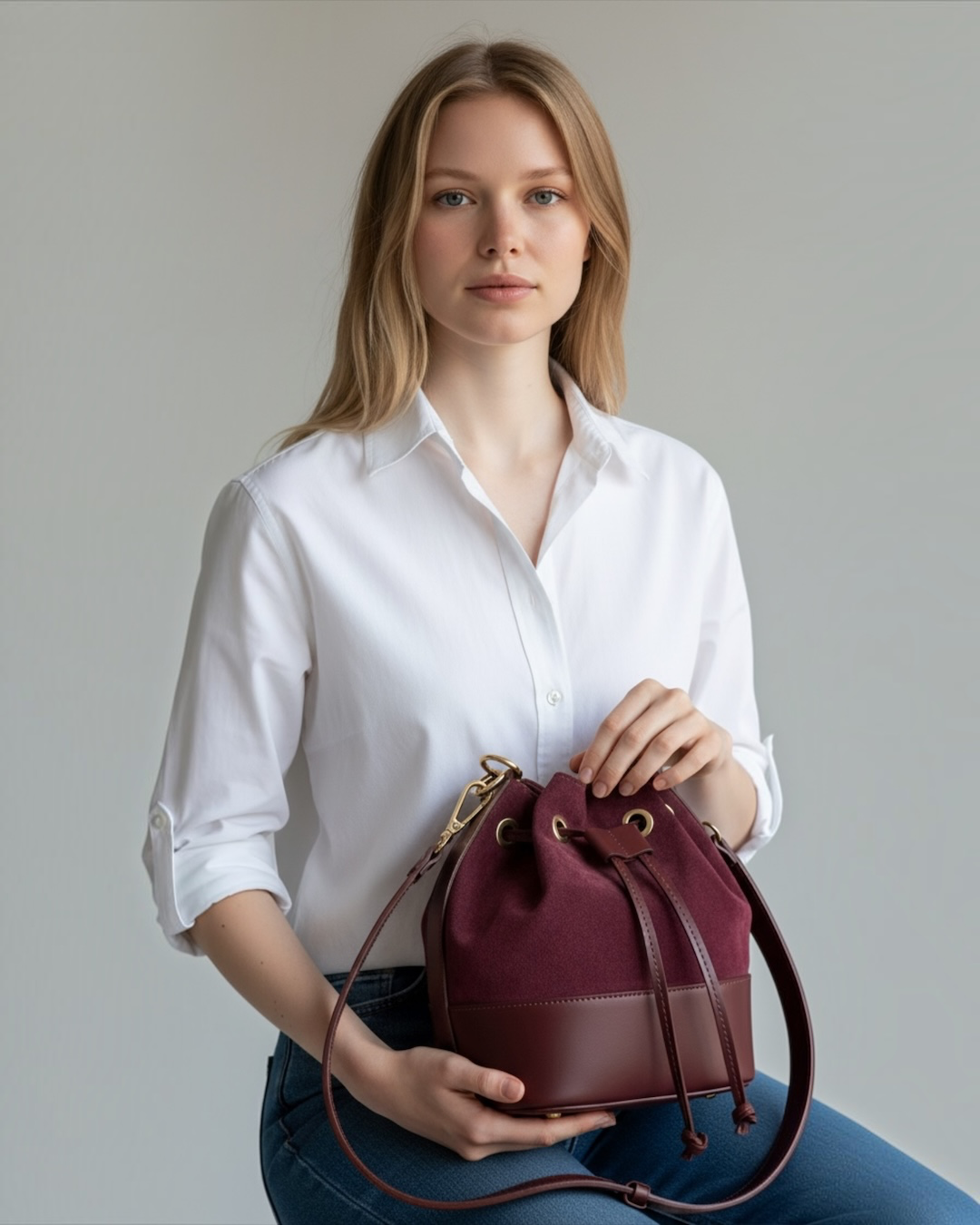 Cartera Adelina Bordo