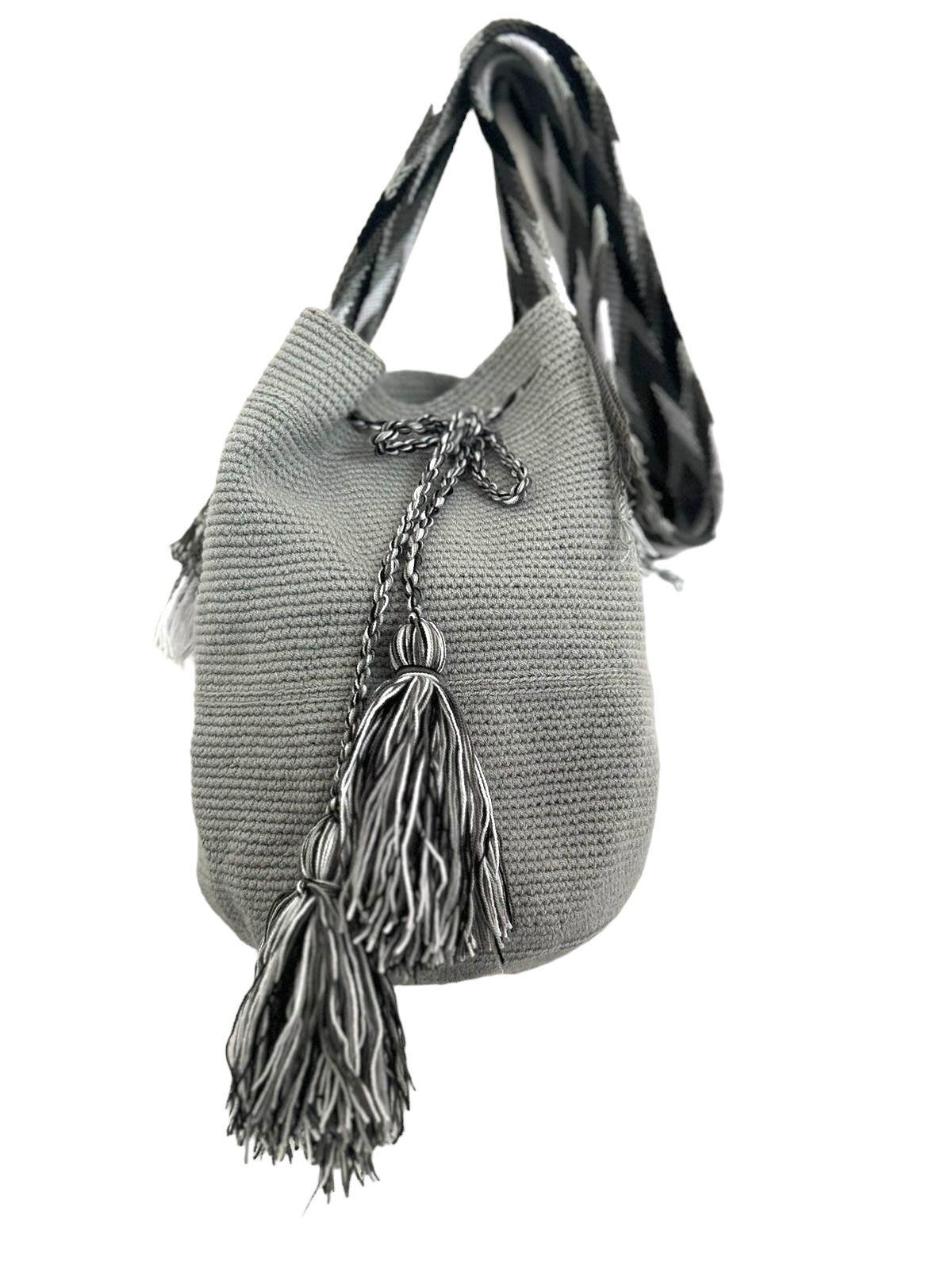 Bandolera Wayuu Gris Color