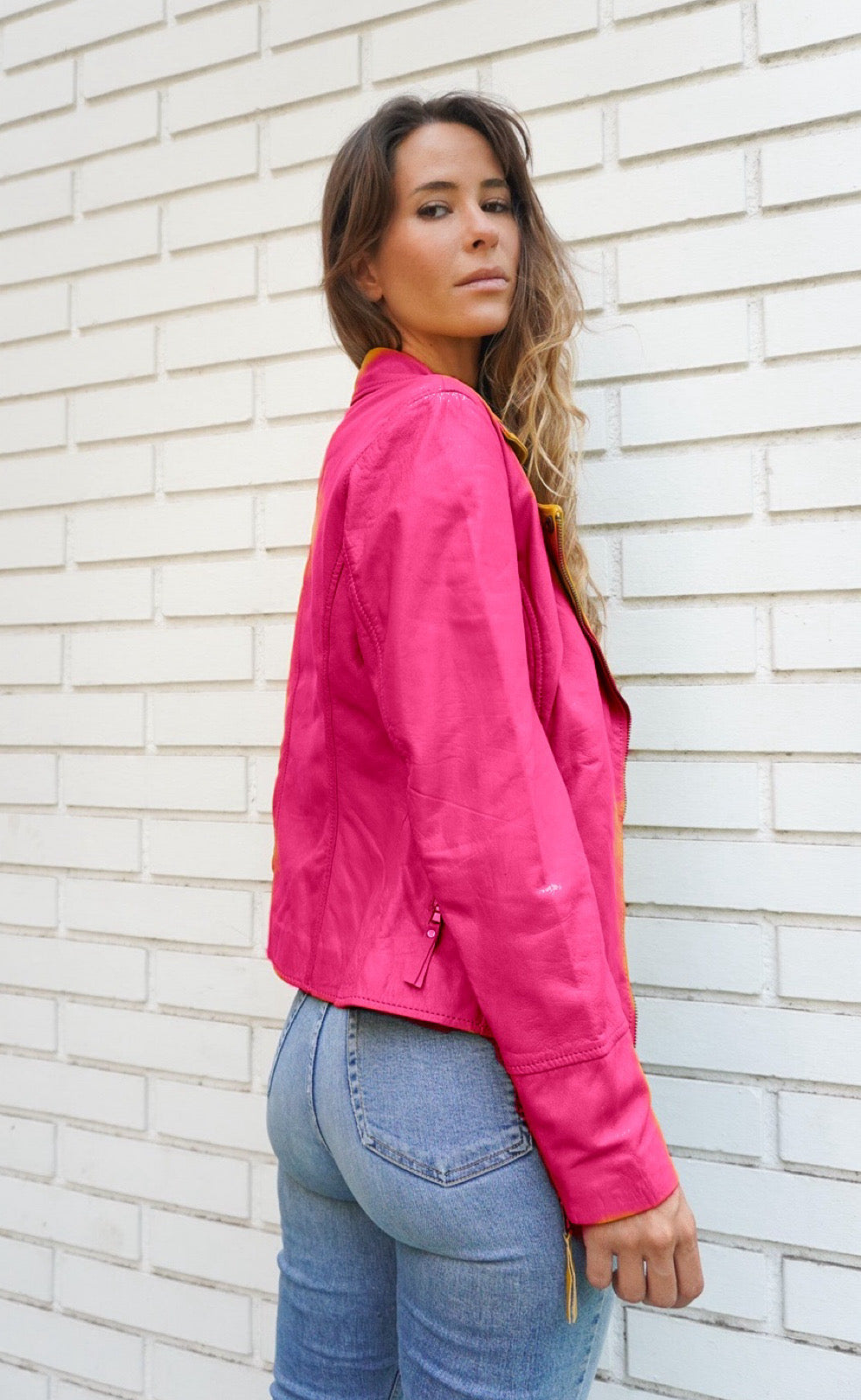 Chaqueta Aura Fucsia
