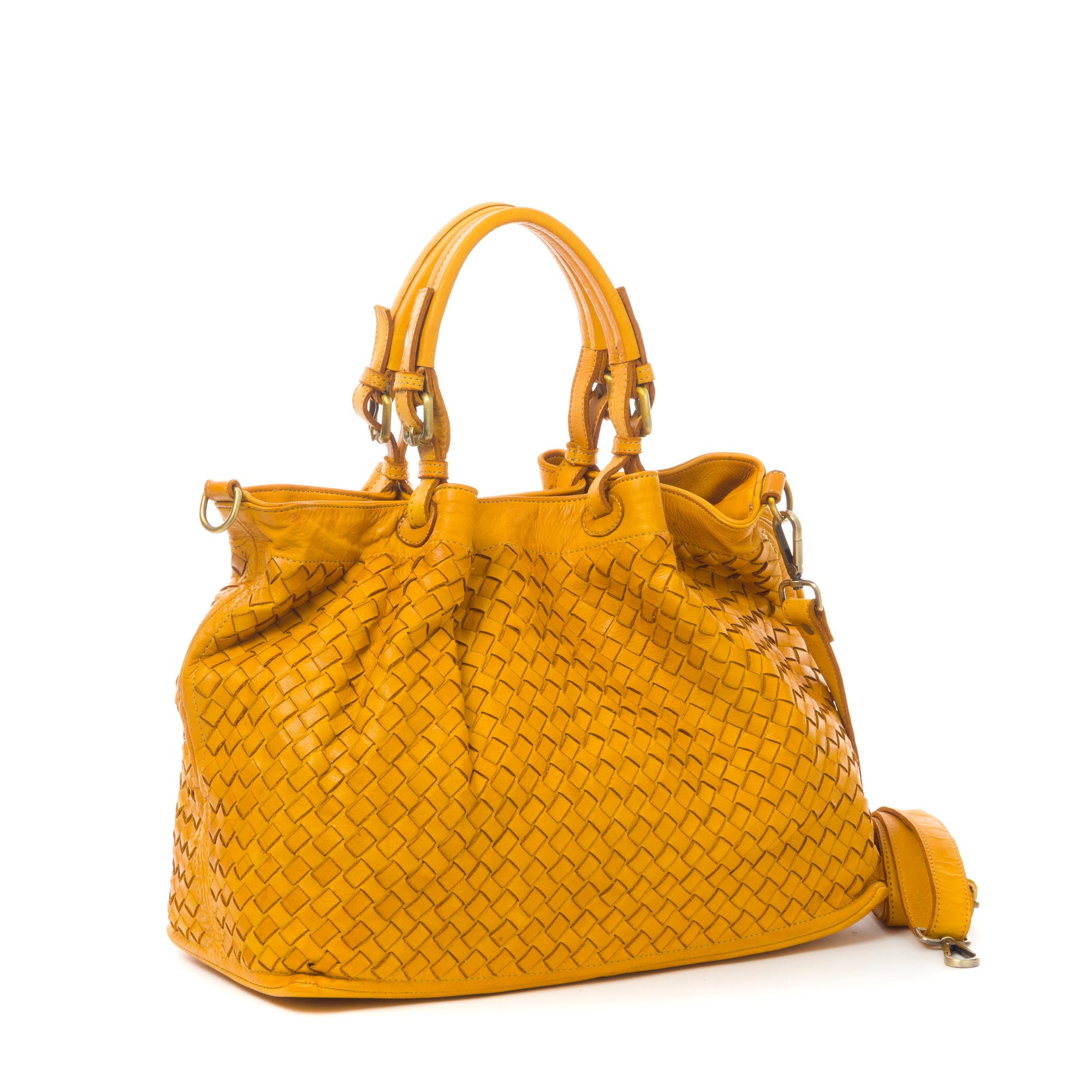 Cartera Navona Mostaza