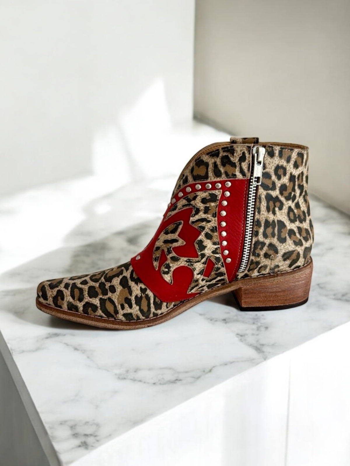 Carmina Animal Print Rojo