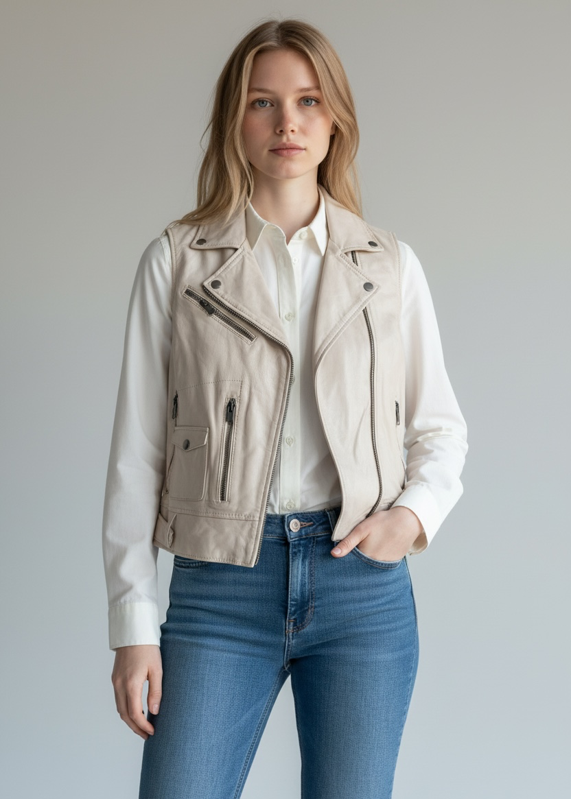Gilet Gilly Crema