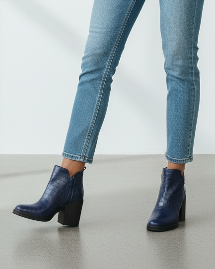 Amalfi Croco Azul - Outlet