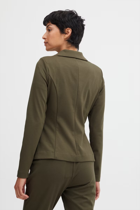 Pantalon Kate Cropped Verde Militar