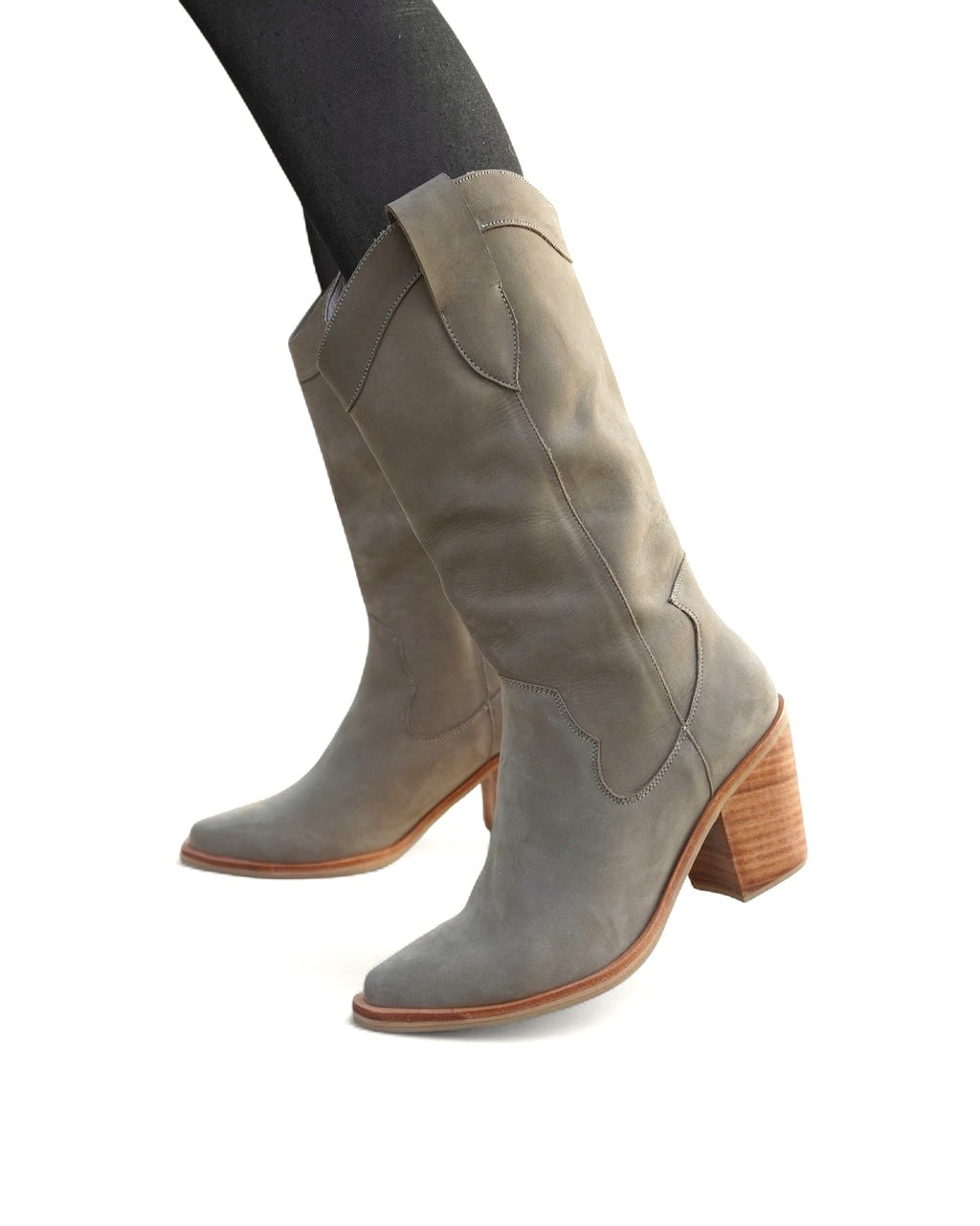 Carolina Gamuza Verde Salvia