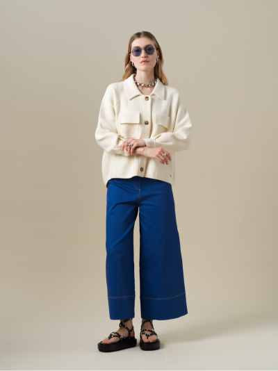 Chaqueta Camelia Crudo
