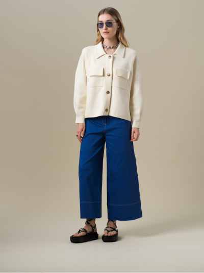 Chaqueta Camelia Crudo