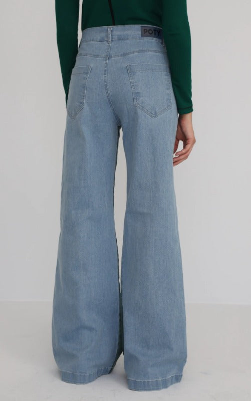 Pata Ancha Trama Verde