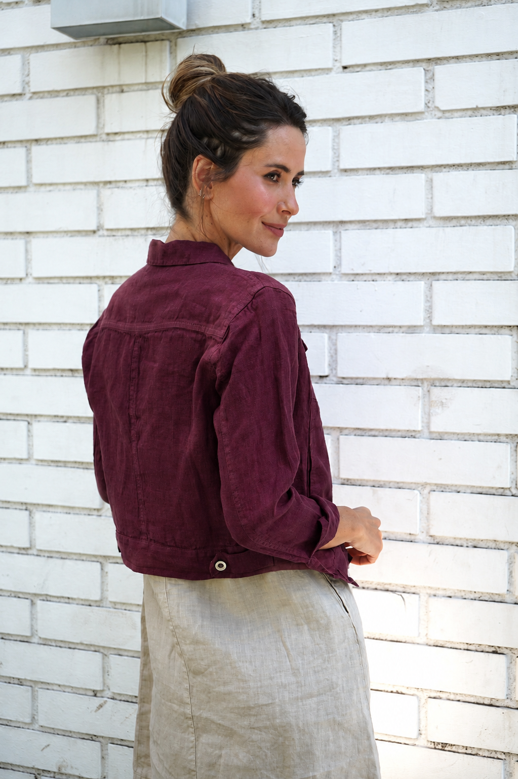 Chaqueta Creta Sangria