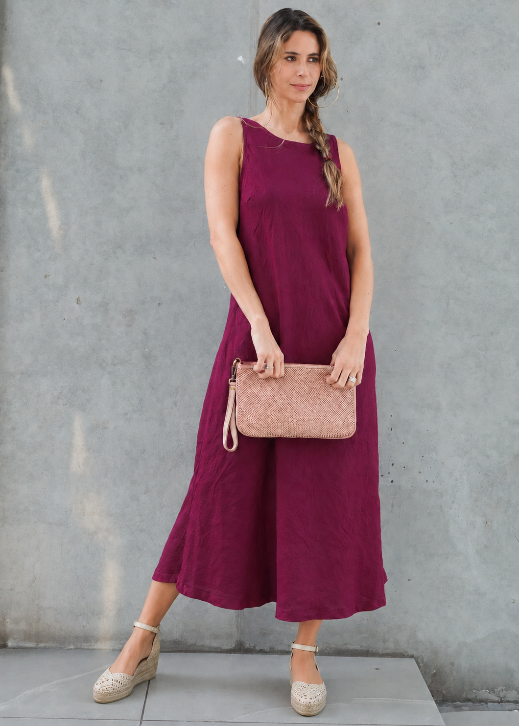 Vestido Gavos Sangria