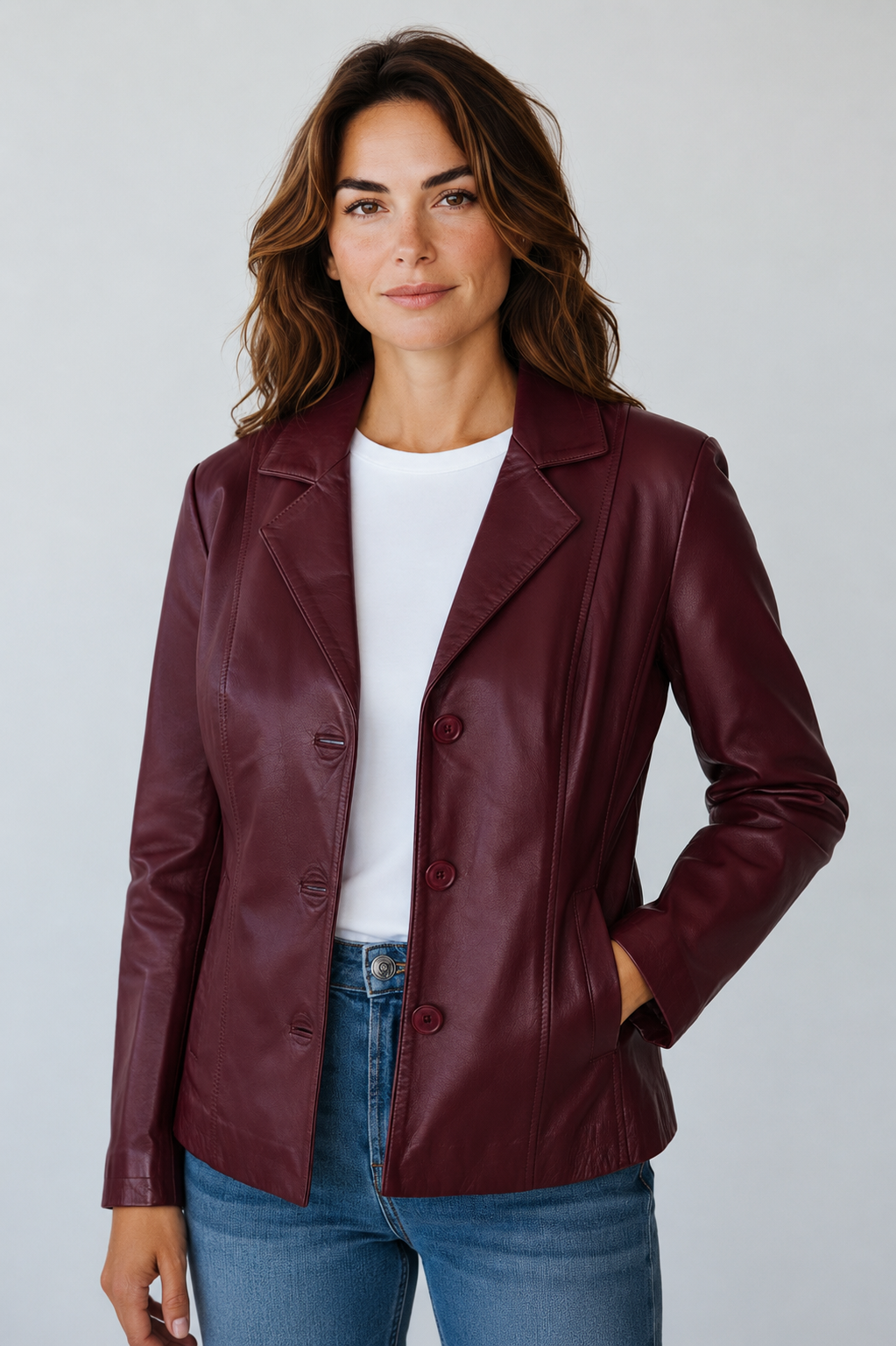 Blazer Derby Burgundy