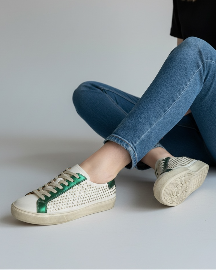 Tina Blanco y Verde