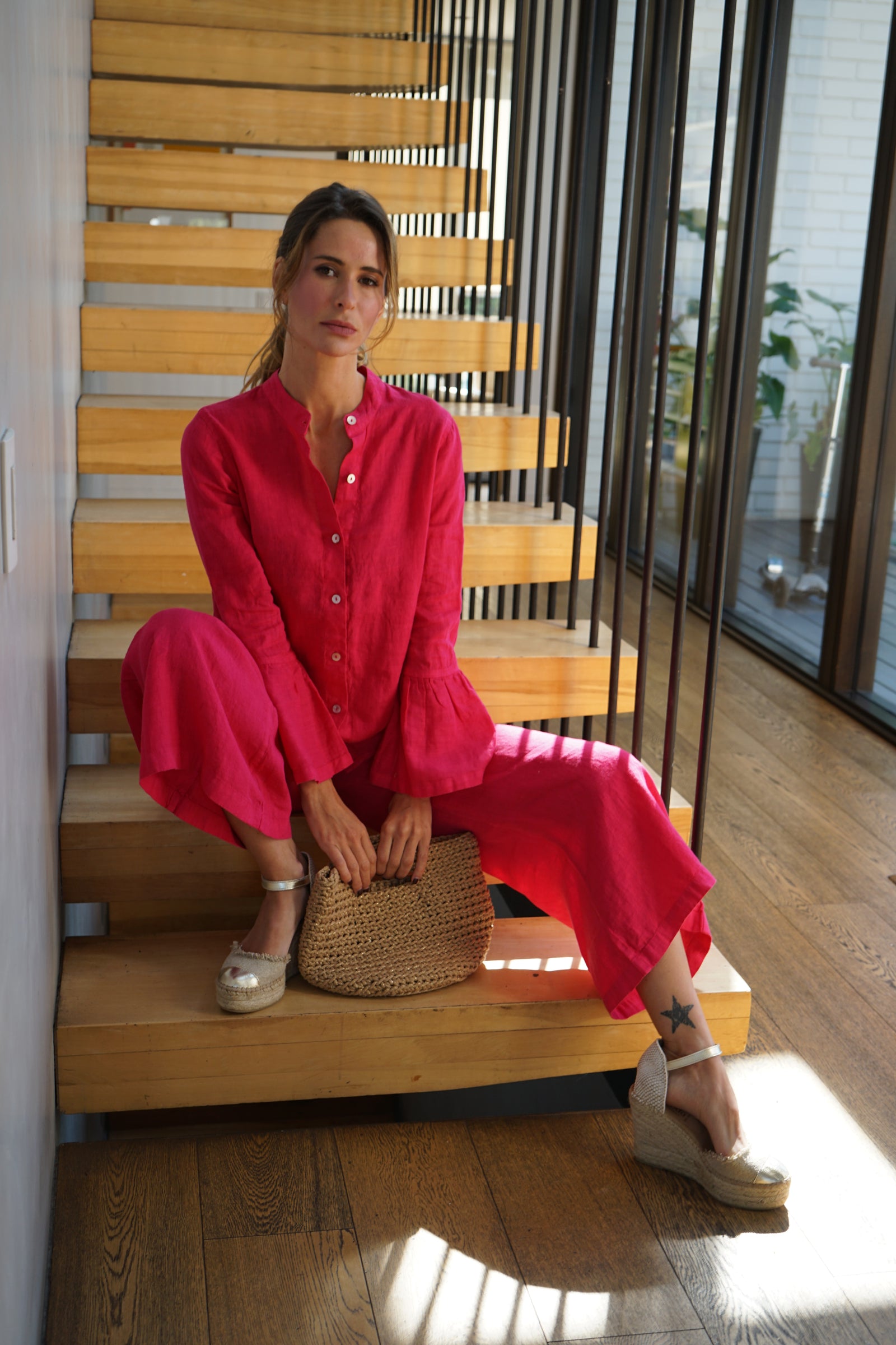 Camisa Patmos Fucsia