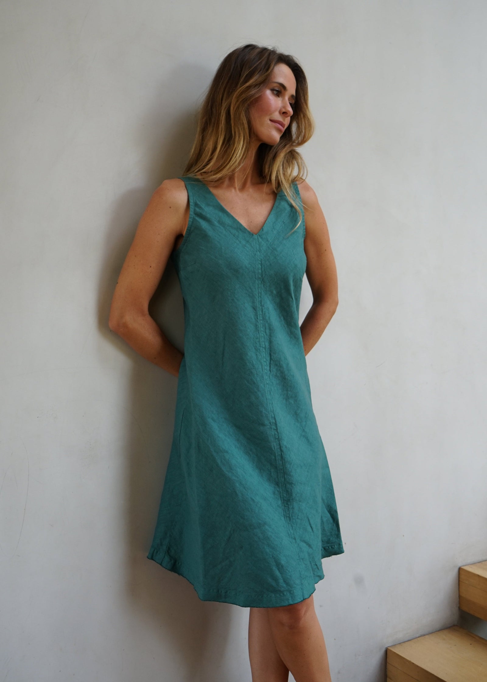 Vestido Egina Emerald