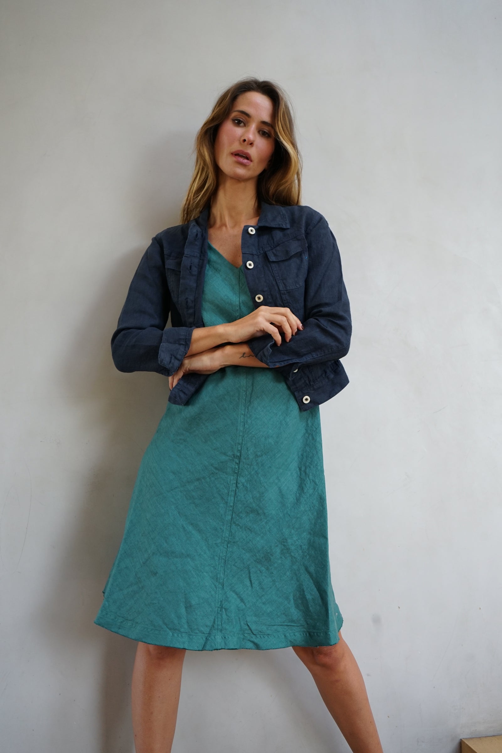 Chaqueta Creta Azul Marino