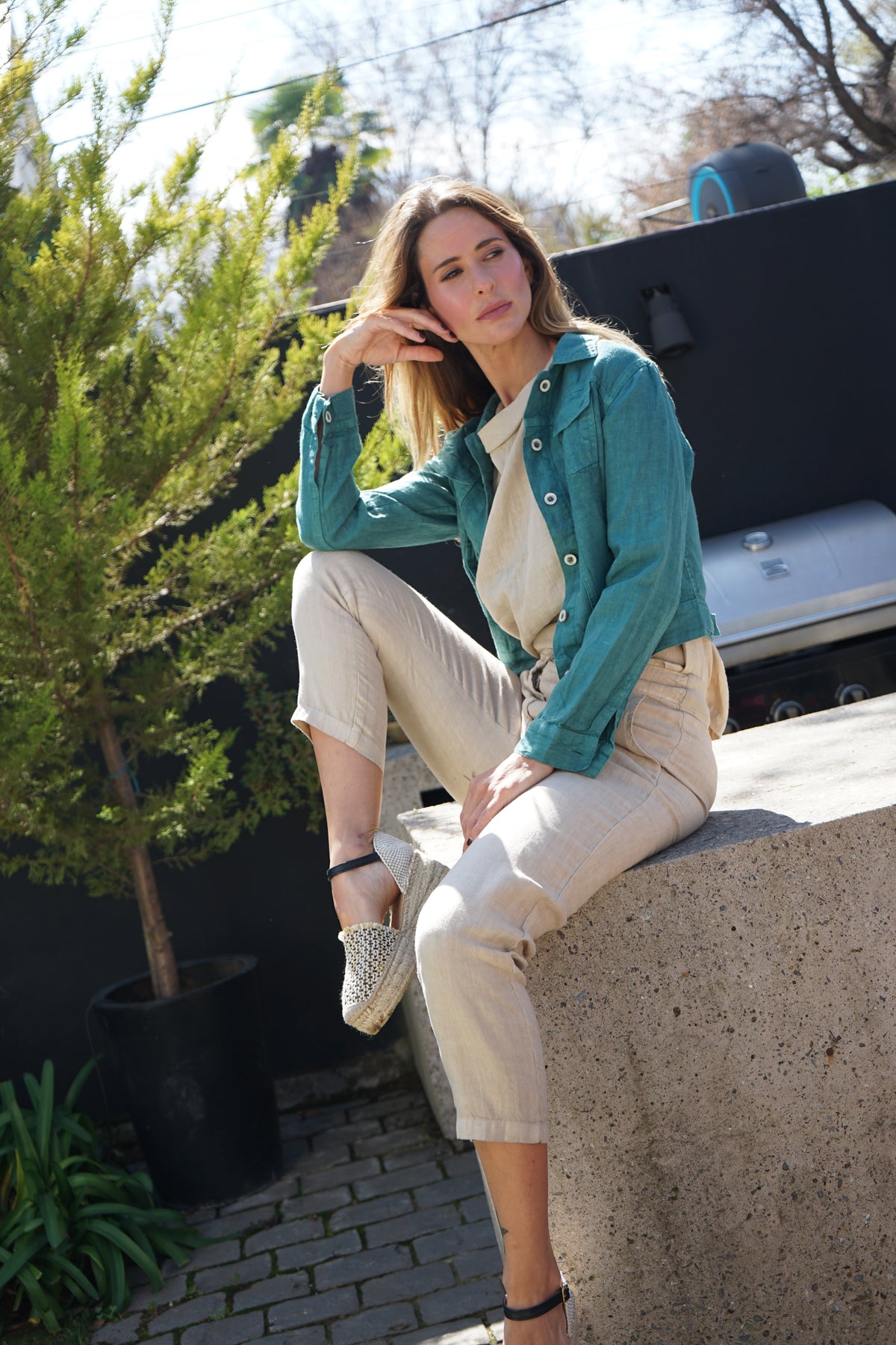 Chaqueta Creta Esmeralda