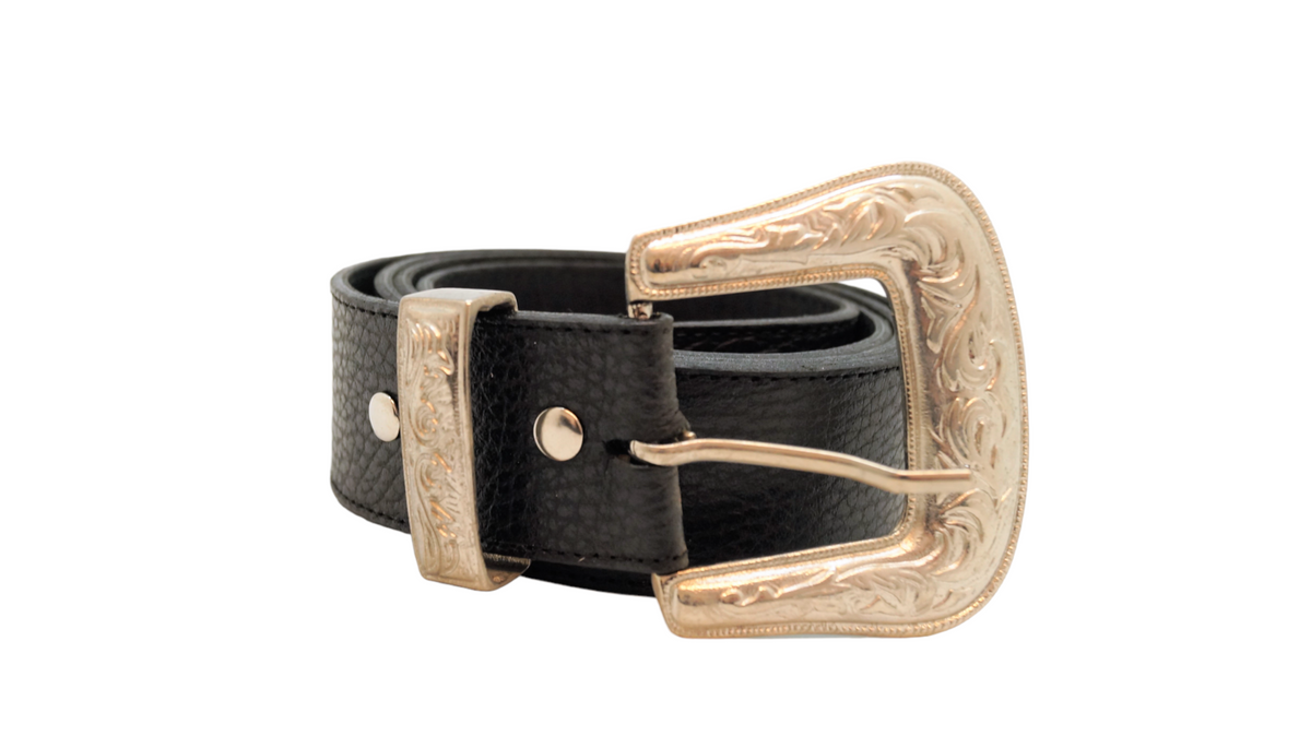 Cinturon Texano Negro