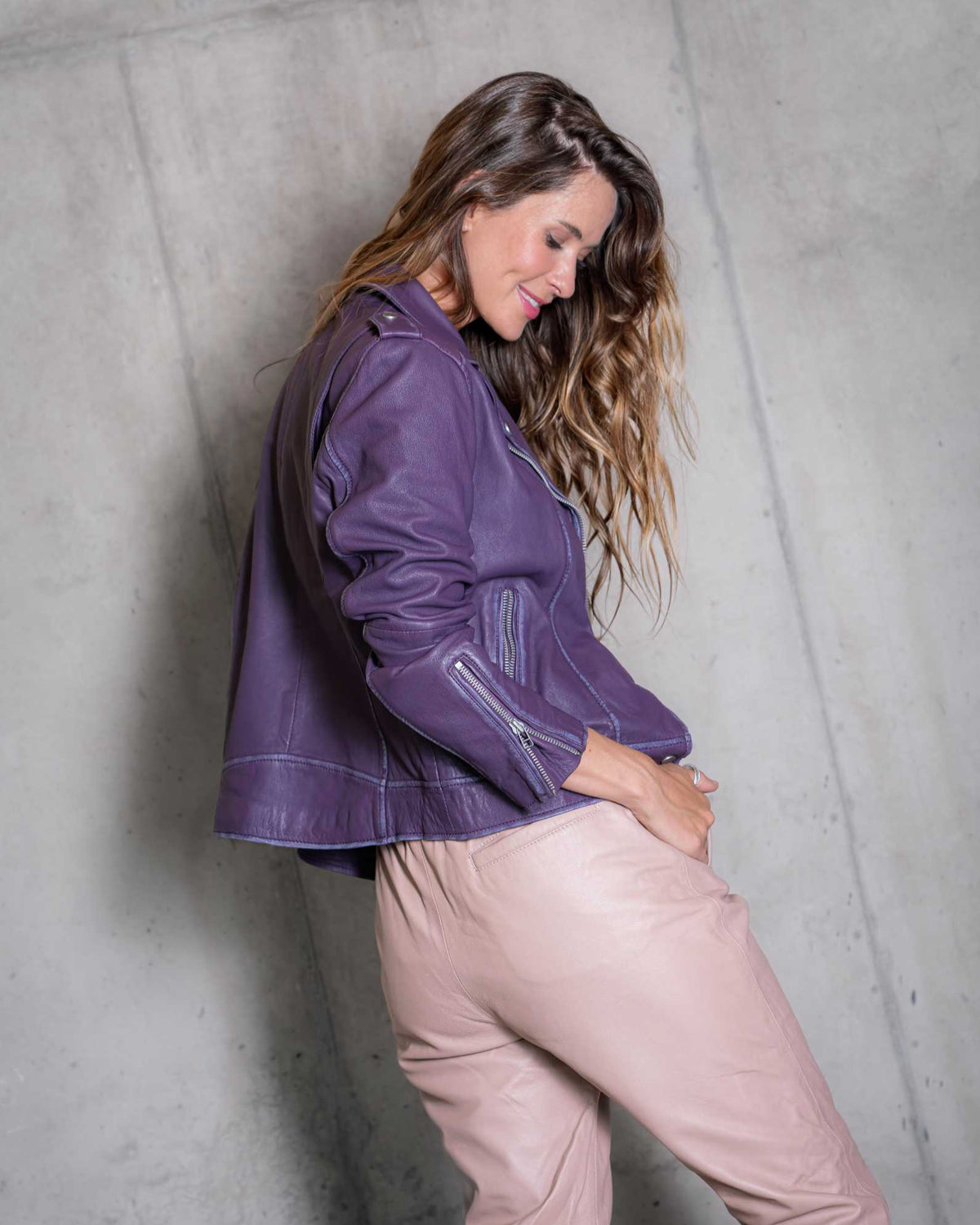 Chaqueta Fancy Morado