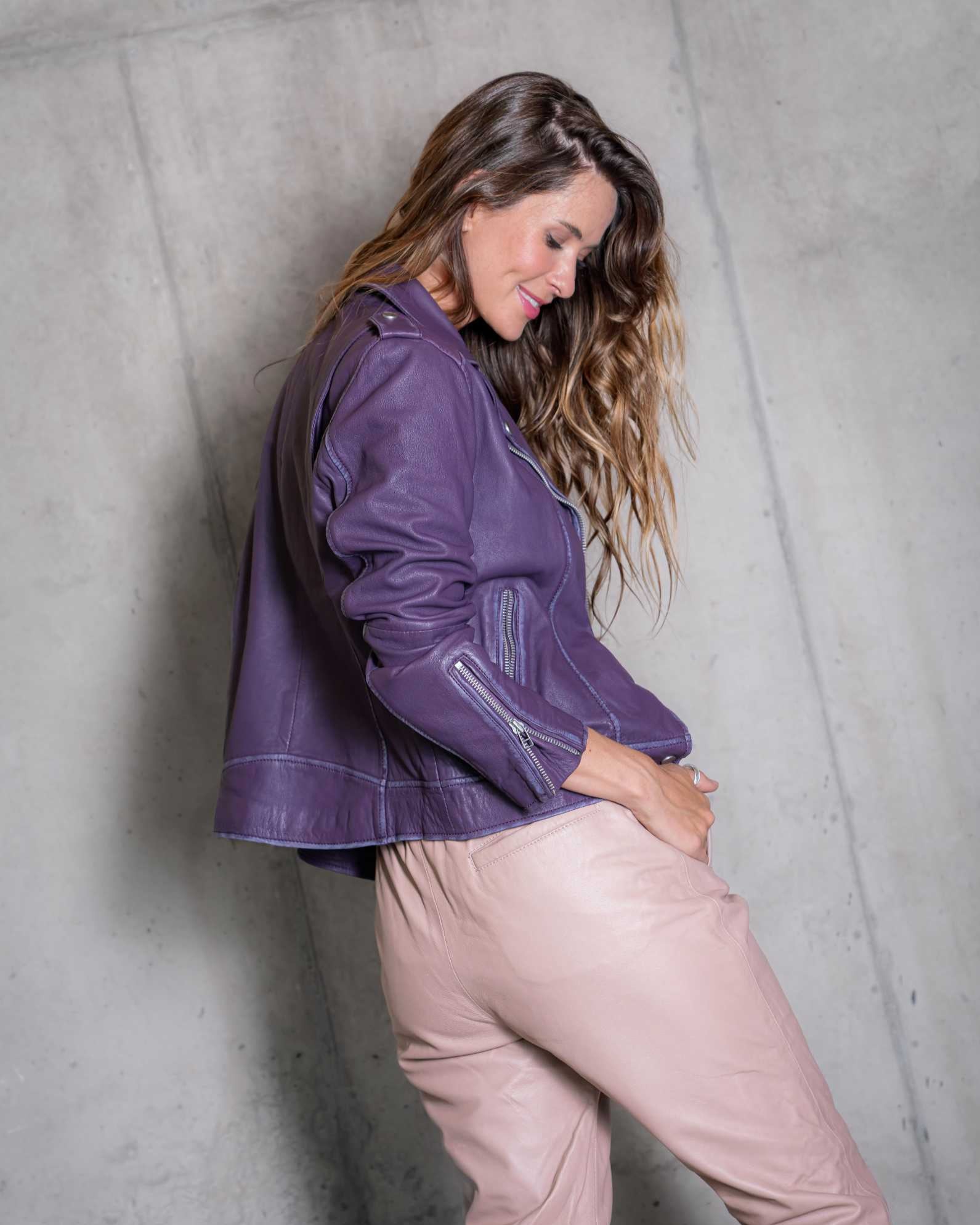 Chaqueta Fancy Morado