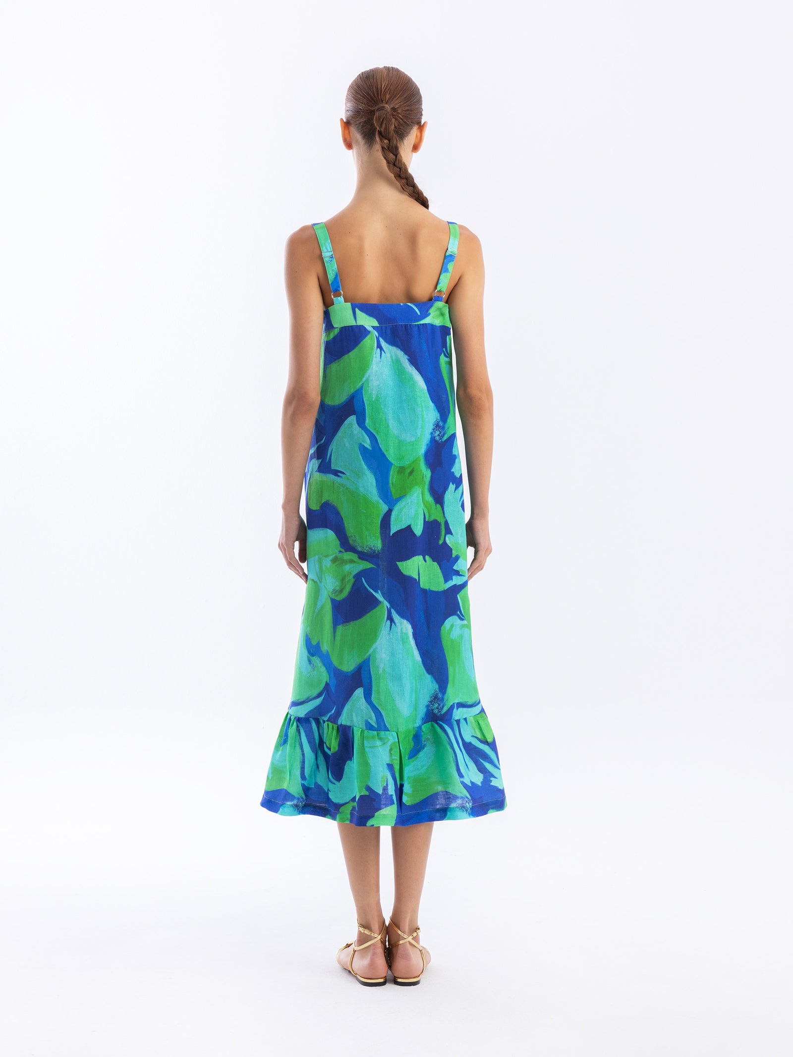 Vestido Donusa Blue Lagoon