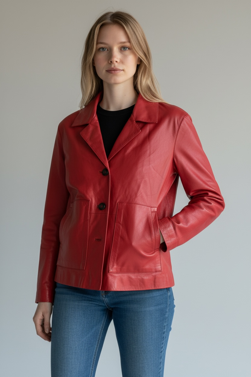 Blazer Aveline Rojo
