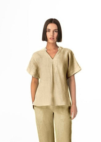 Blusa Symis Beach Sand