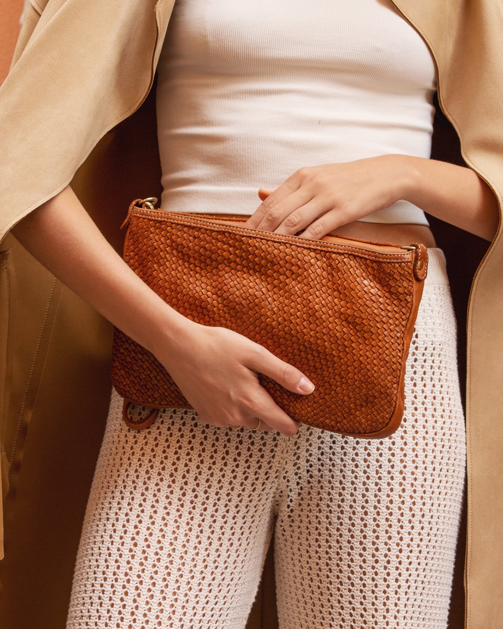 Cartera Puglia Camel