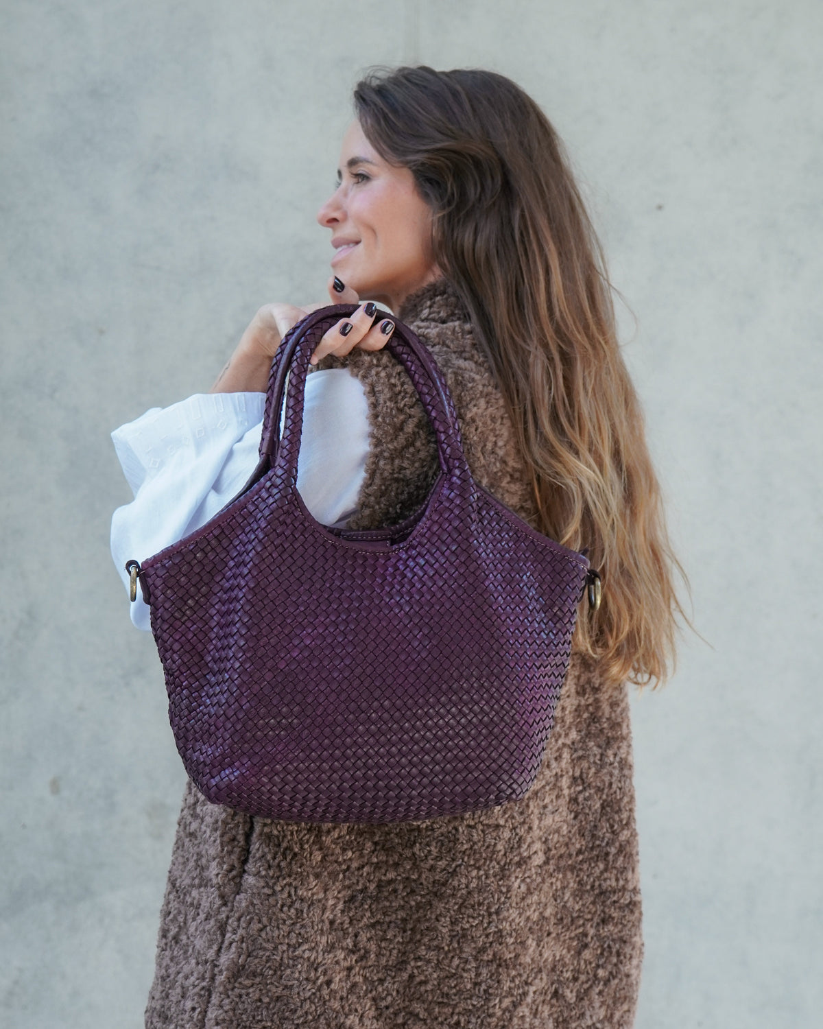Cartera Albero Burgundy