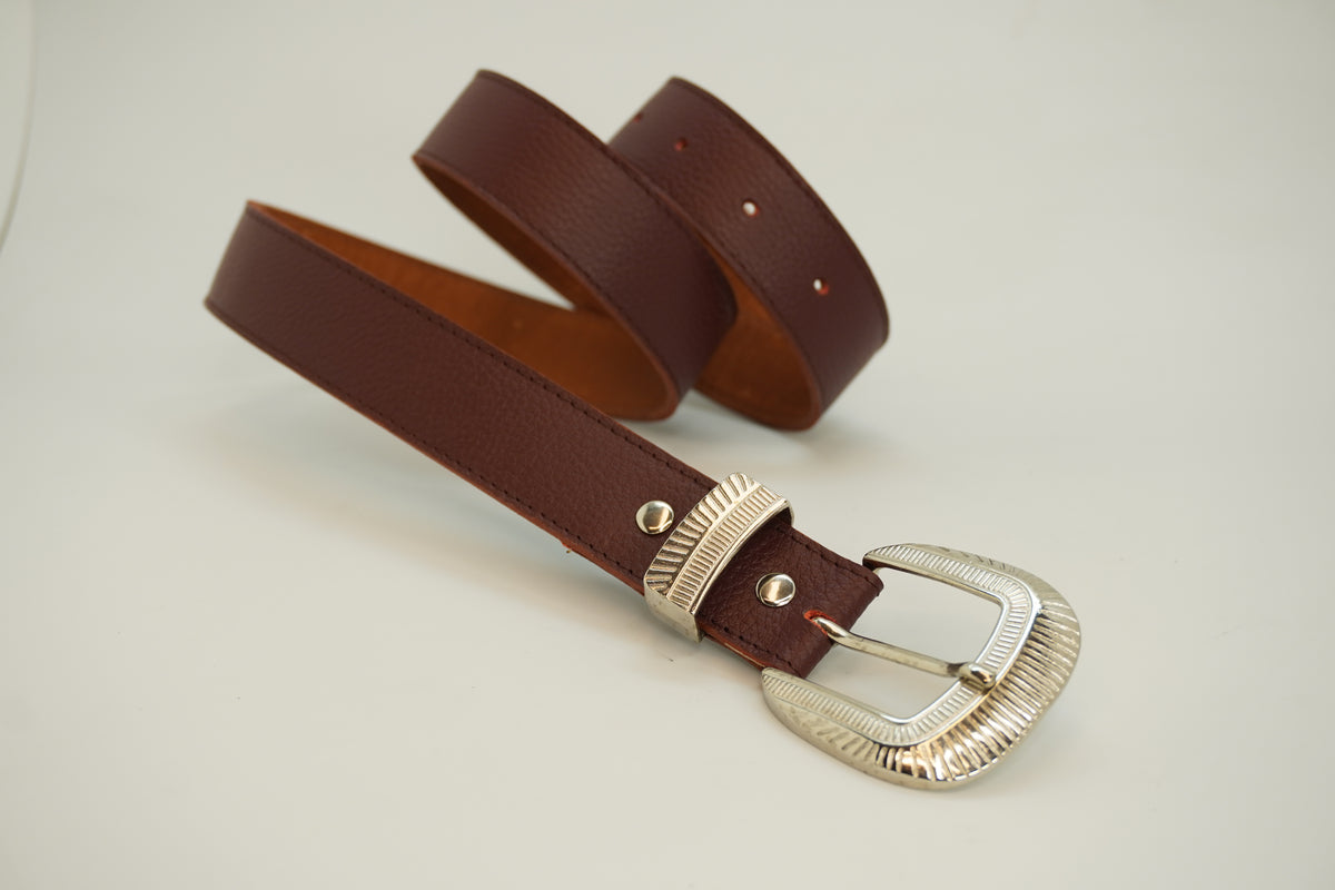 Cinturon Malena Bordo