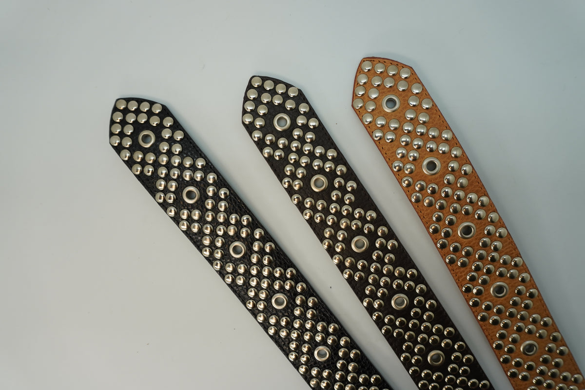 Cinturon Puntas Negro