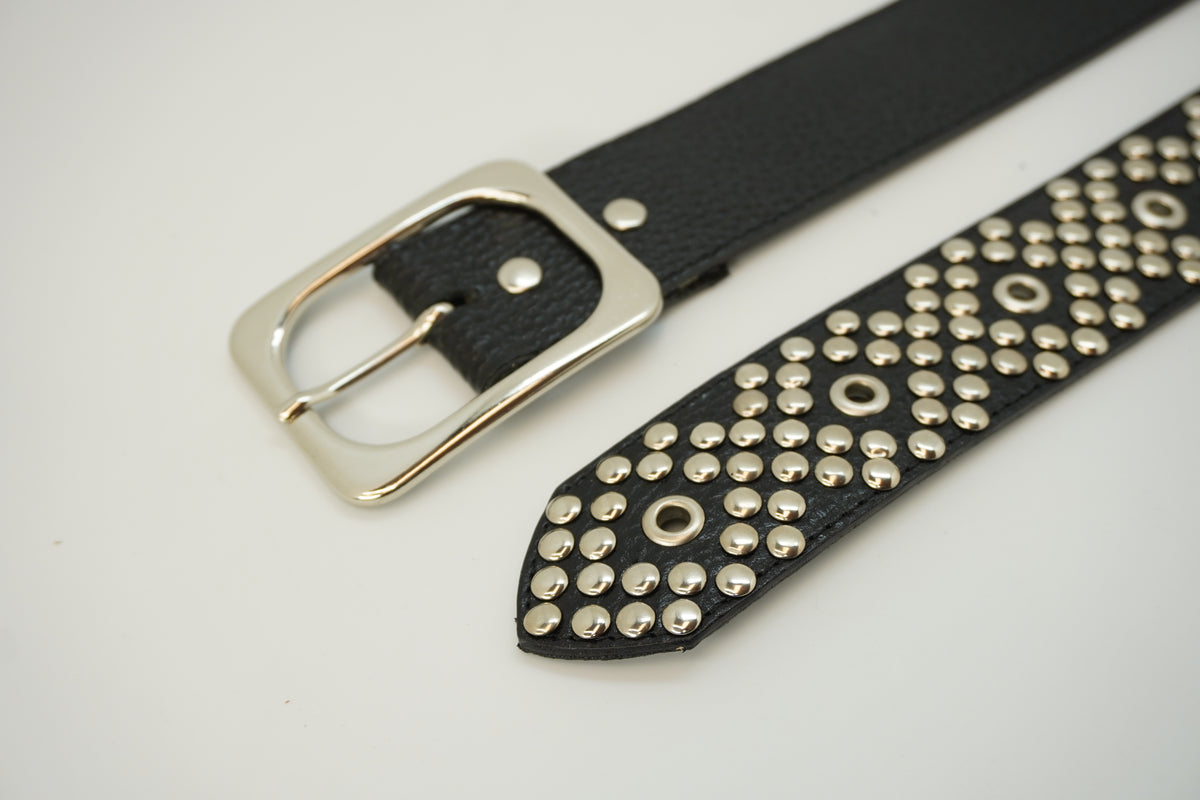 Cinturon Puntas Negro