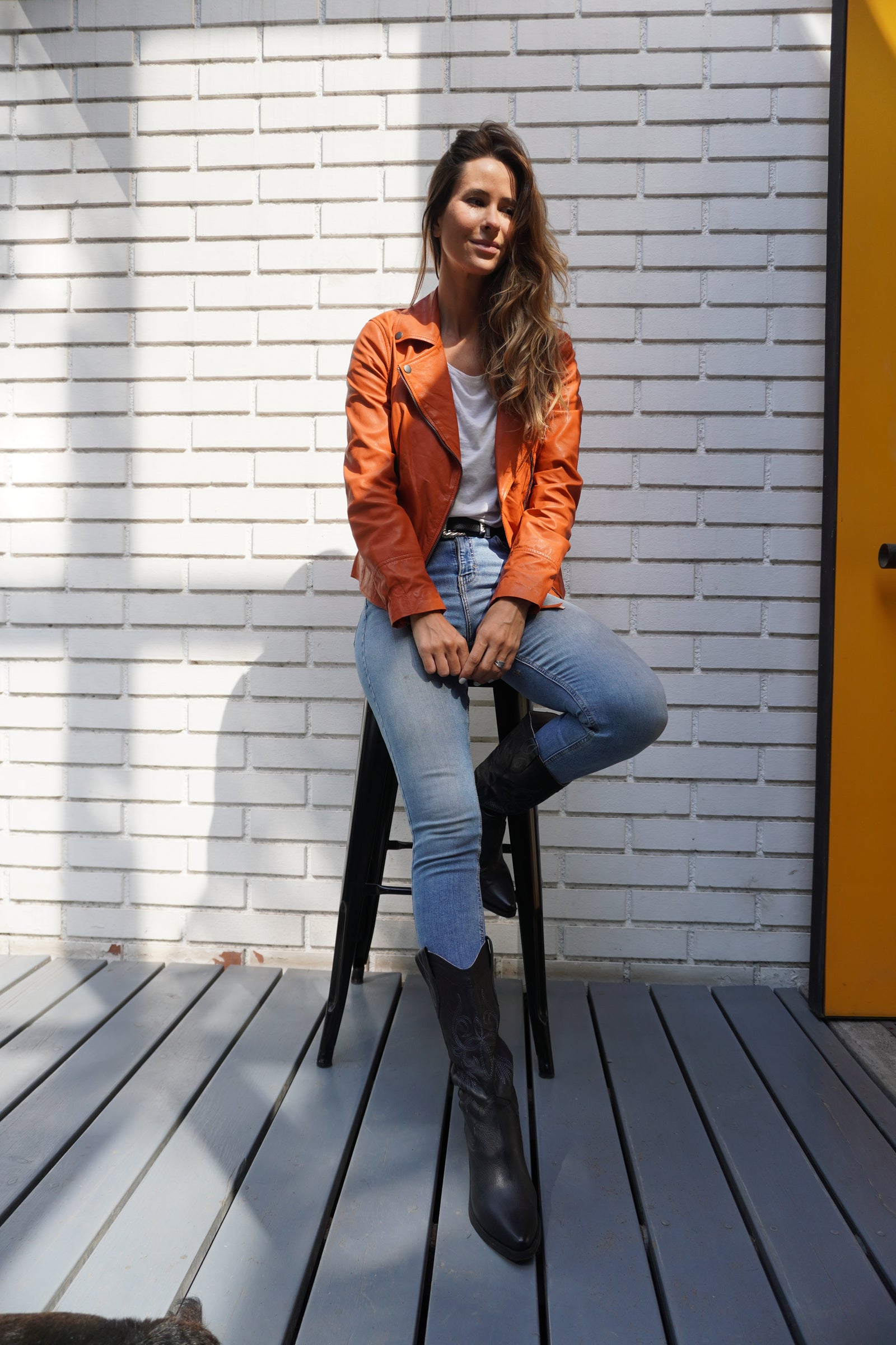 Chaqueta Aura Orange