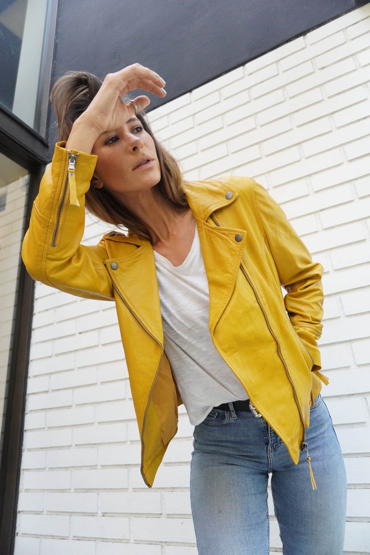 Chaqueta Aura Amarillo