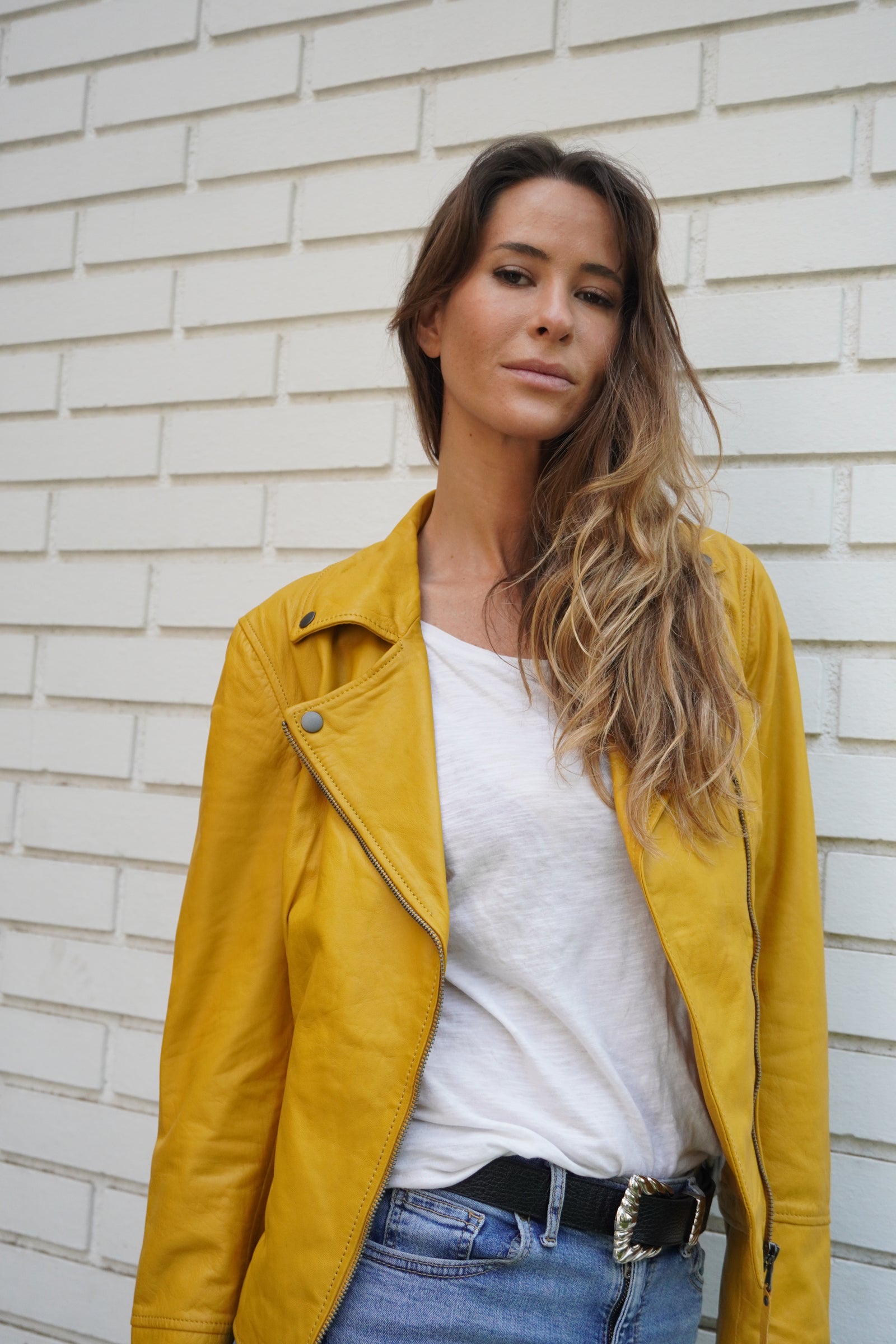 Chaqueta Aura Amarillo