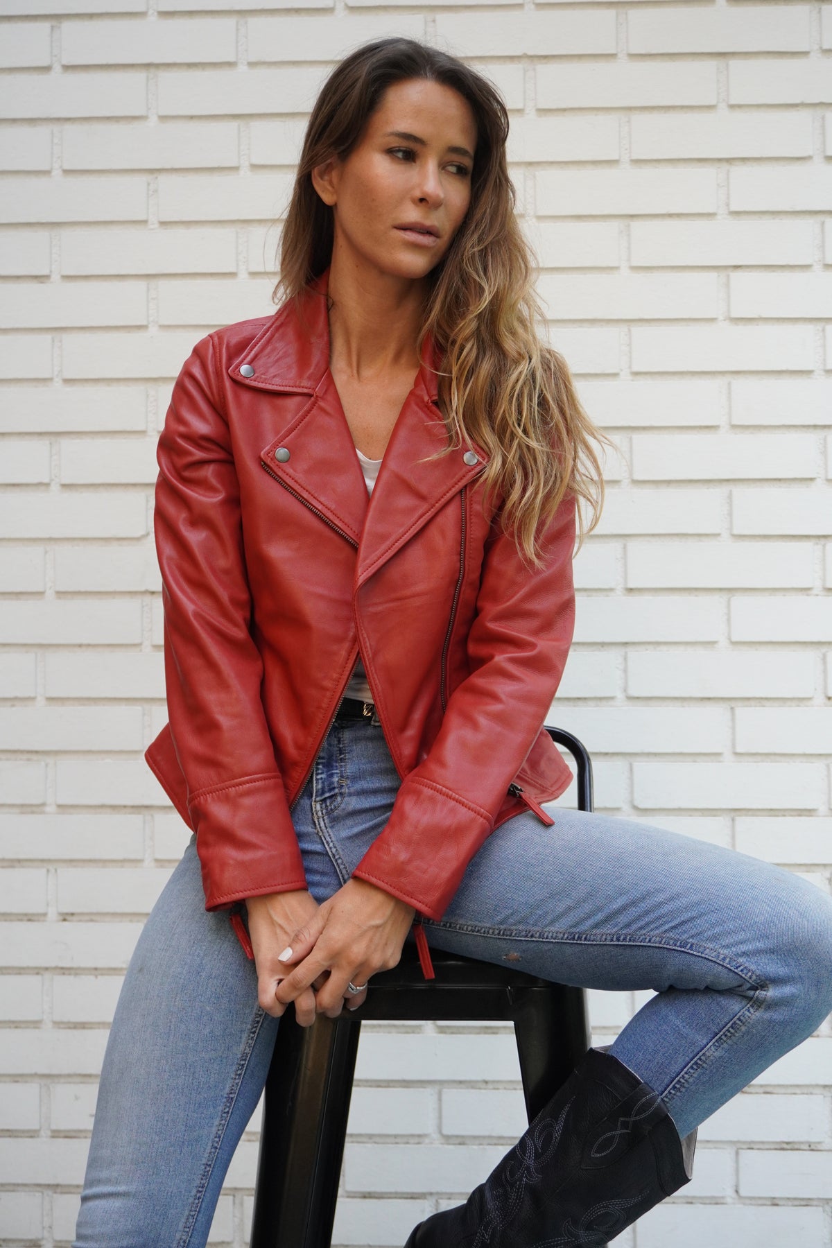 Chaqueta Aura Rojo