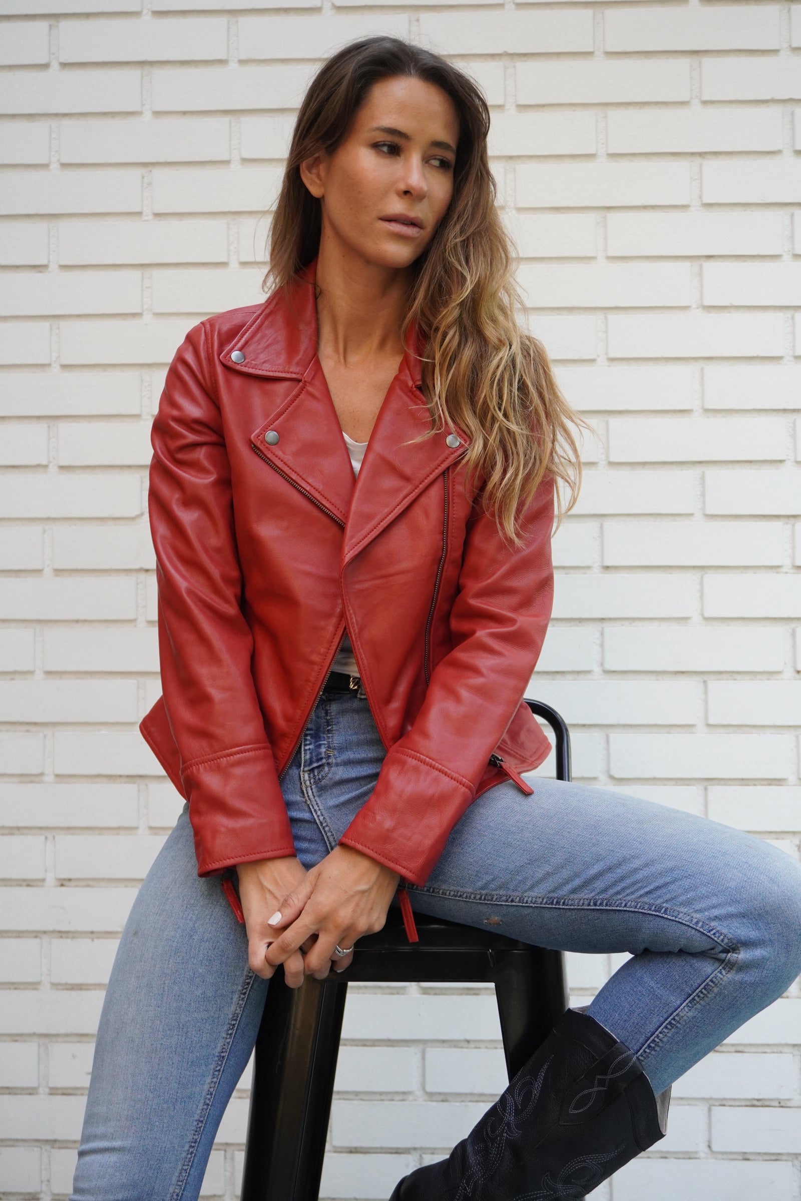 Chaqueta Aura Rojo