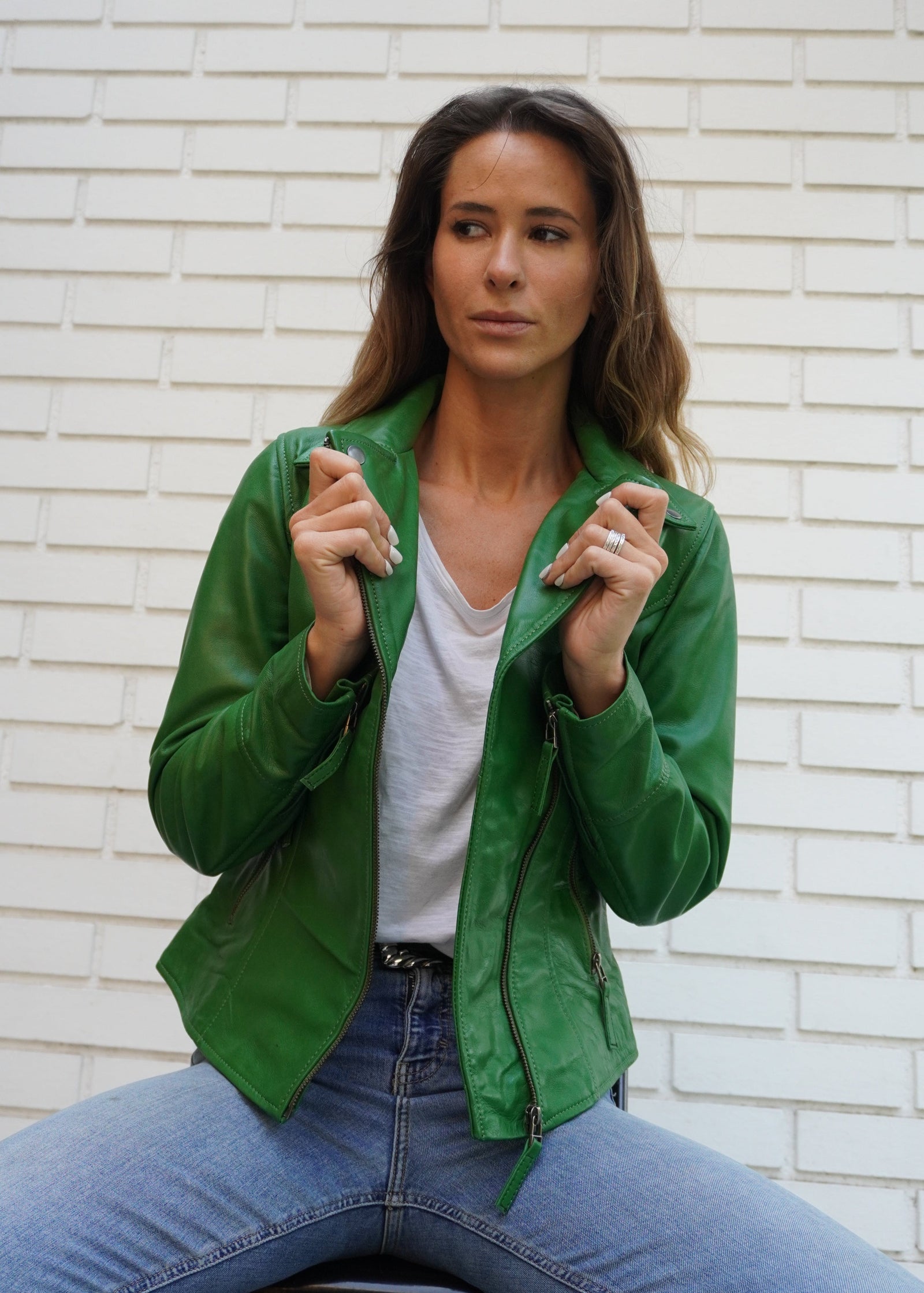 Chaqueta Aura Verde