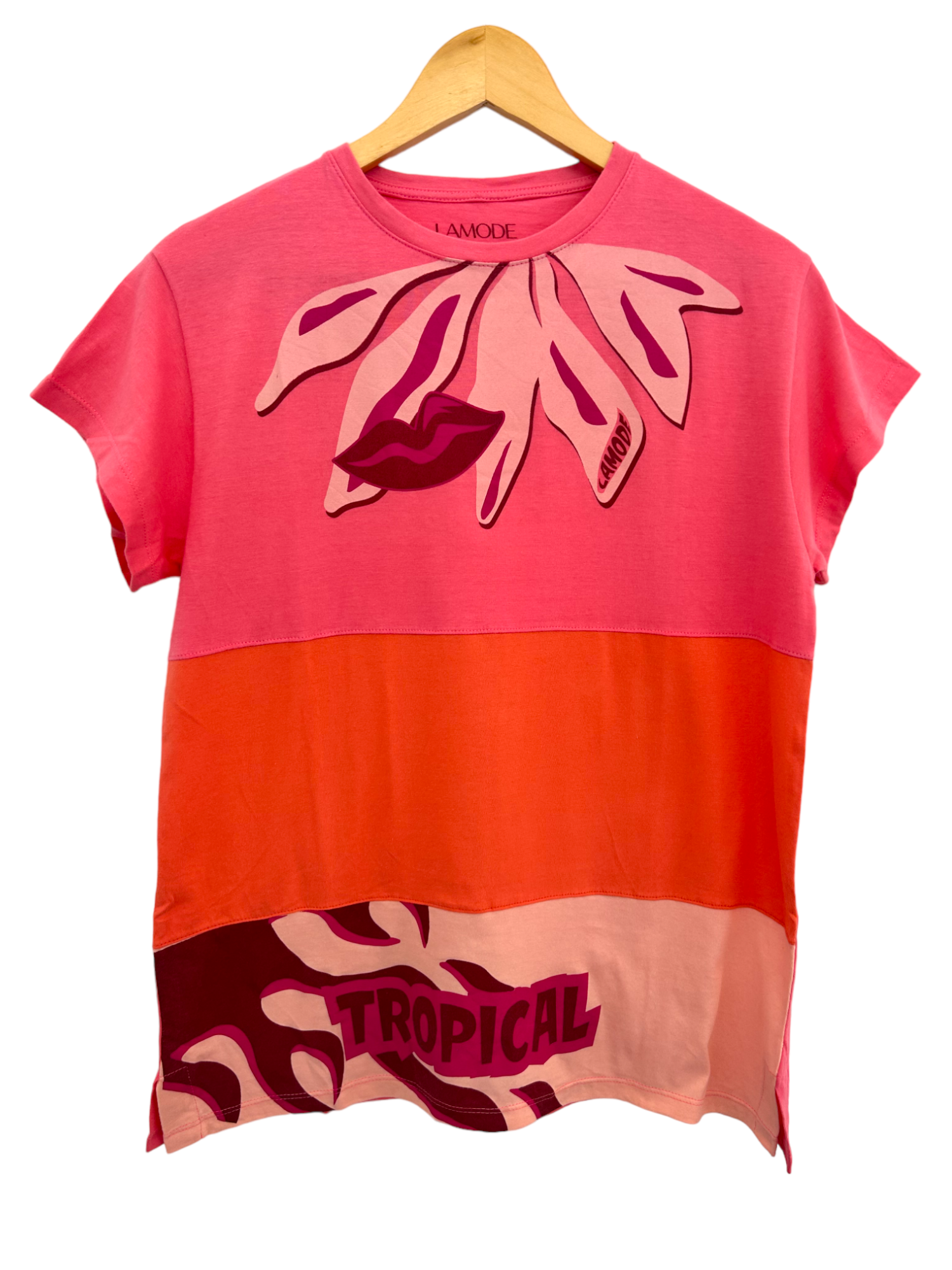 Polera Tropical Coral