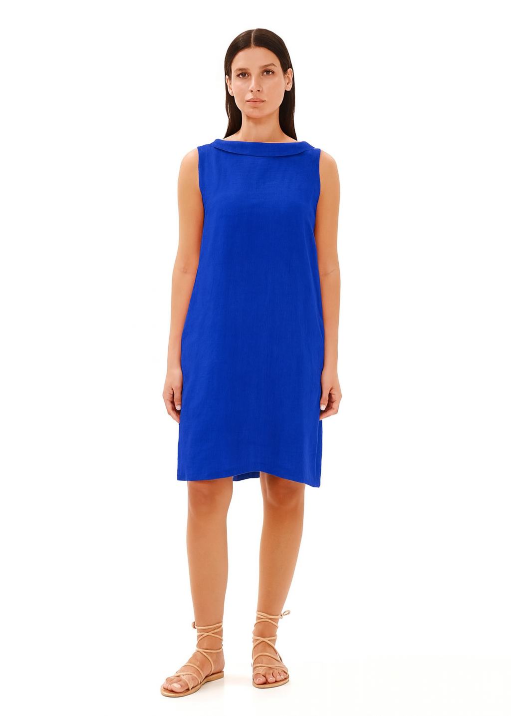 Vestido Corfu Azul Lapis