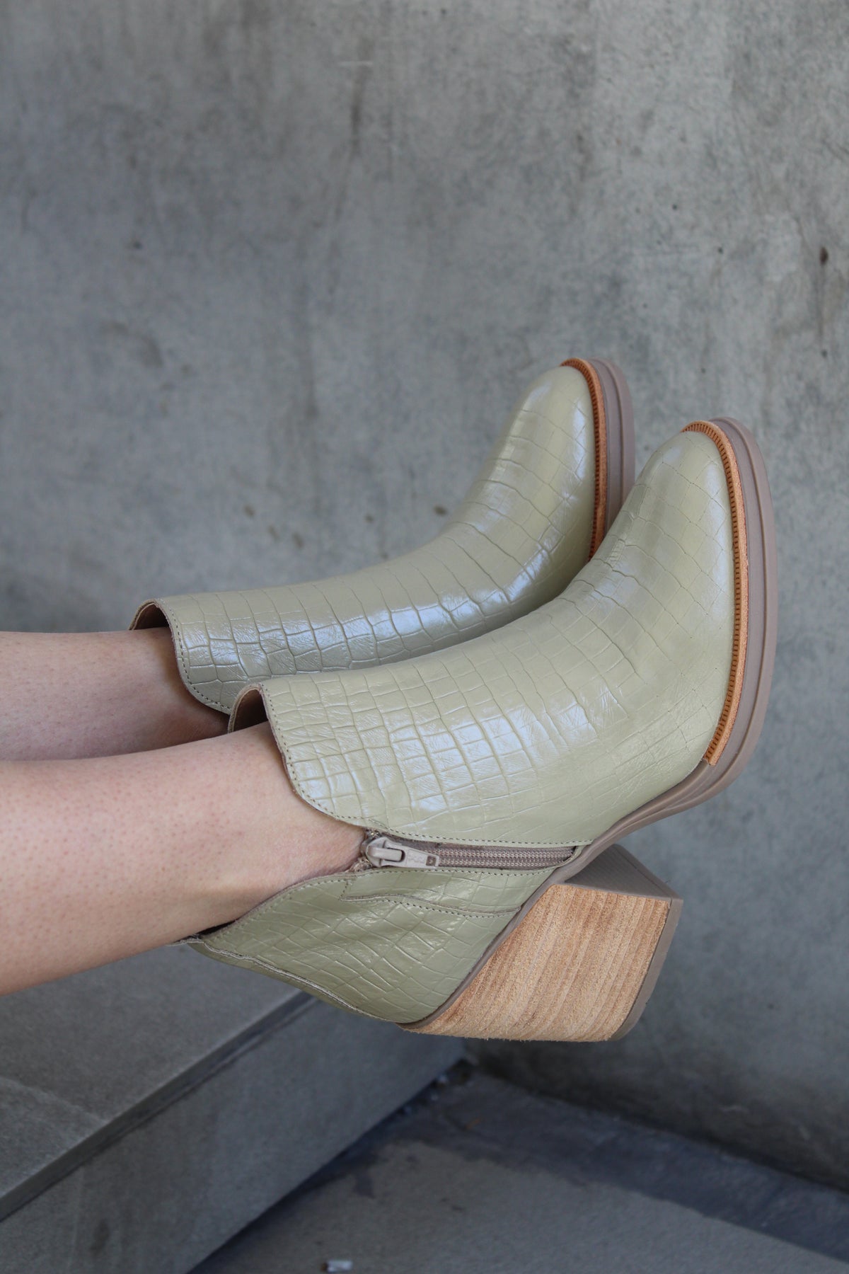 Amalfi Croco Hueso - Outlet