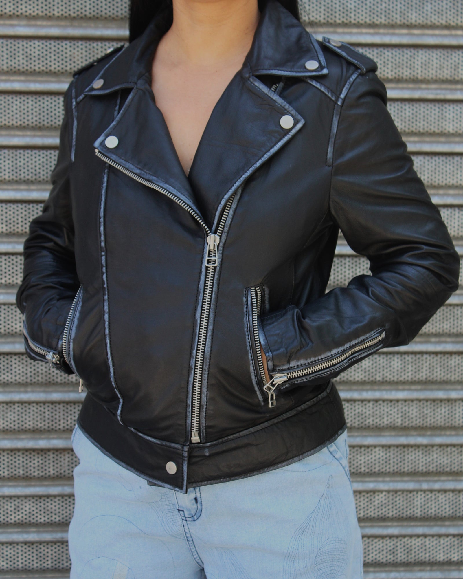 Chaqueta Fancy Negro