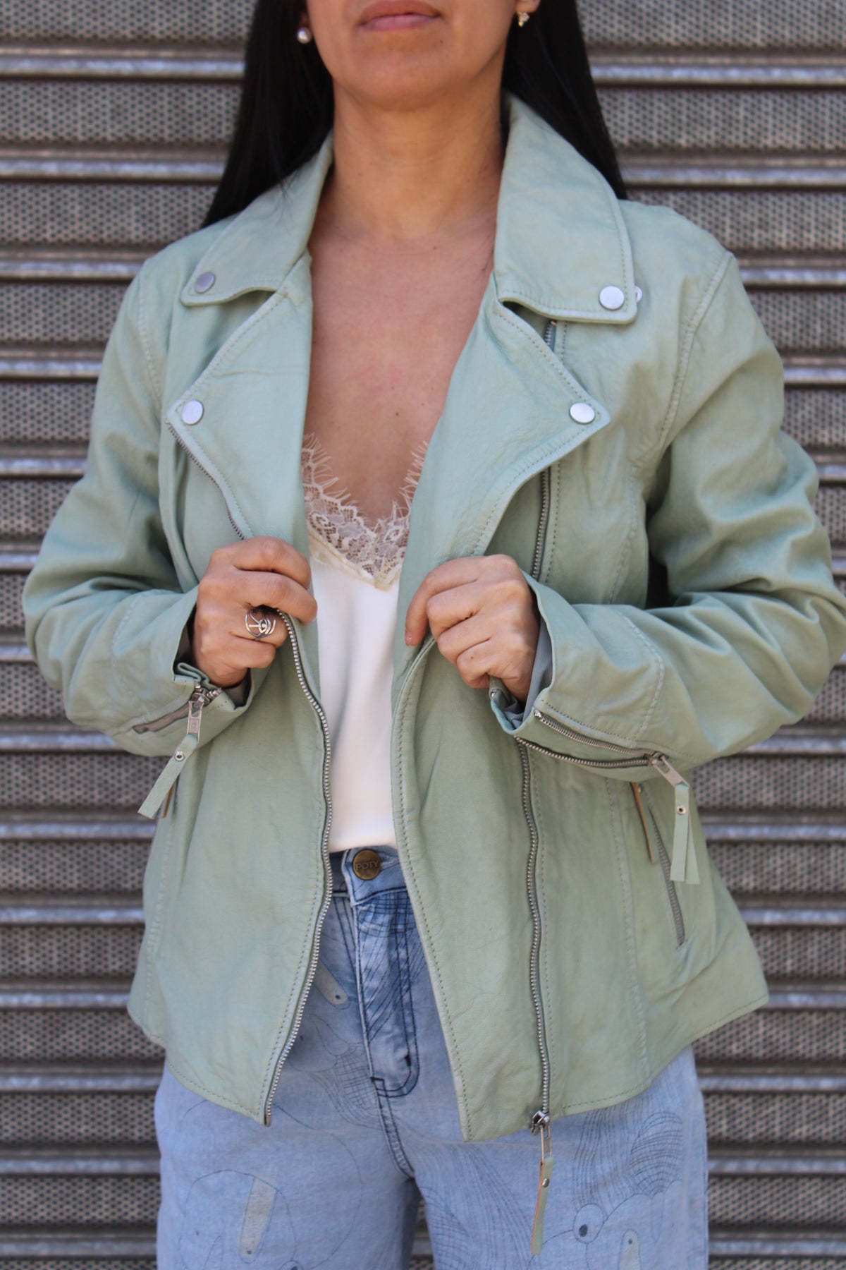 Chaqueta Aura Forest Green